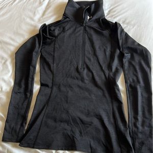 Under Armour Black Cold Gear Quarter Zip Size Small